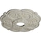 Ekena Millwork Rotherham Medallion (Canopies up to 3 1/2"), 18"OD x 3 1/2"ID x 1 1/2"P, Pot of Cream Crackle CM17ROPCC - alternate 4